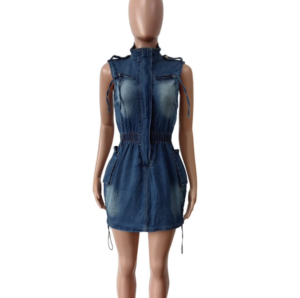 Denim dress