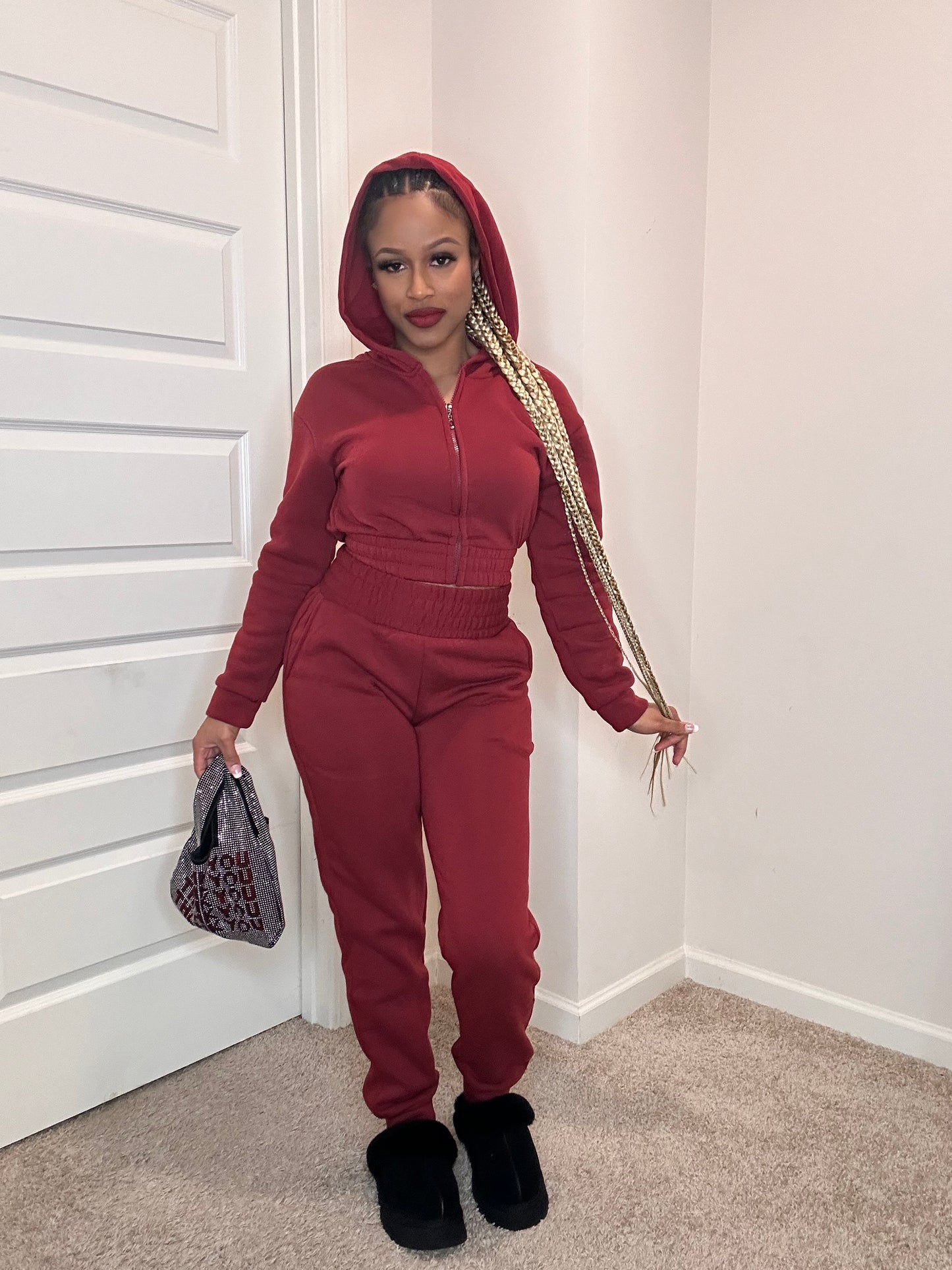 Warm 2 pc sweatsuit