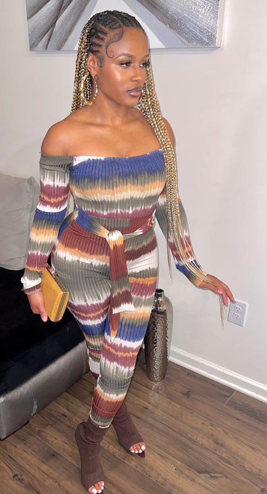 “Fall Thru” jumpsuit